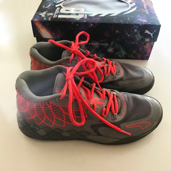 NWT PUMA Men's 01 M.E.L.O. Basketball Runners Size 11 - Picture 3 of 9